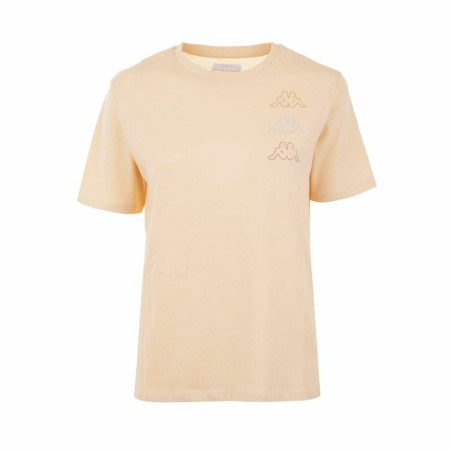 Camiseta de Manga Corta Mujer Kappa Kemilia Beige