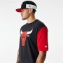 T-shirt à manches courtes homme New Era NBA Colour Insert Chicago Bulls Noir