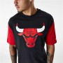 T-shirt à manches courtes homme New Era NBA Colour Insert Chicago Bulls Noir