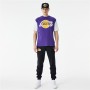 T-shirt à manches courtes homme New Era NBA Colour Insert LA Lakers Violet
