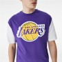 T-shirt à manches courtes homme New Era NBA Colour Insert LA Lakers Violet