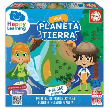 Jouet Educatif Educa Happy Learning Quiz La Tierra 117 Pièces