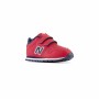 Zapatillas Deportivas Infantiles New Balance 500 Hook Loop Team Rojo