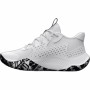 Chaussures de Basket-Ball pour Adultes Under Armour Jet '23 Blanc