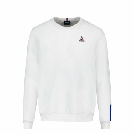 Sudadera sin Capucha Unisex Le coq sportif Tri Crew N°1 New Optical Blanco