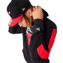 Sweat à capuche unisex New Era NBA Colour Block Chicago Bulls Noir