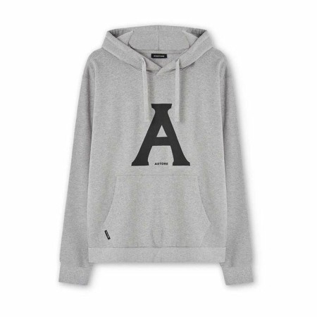 Sudadera con Capucha Hombre Astore Socaci Gris claro