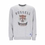 Sudadera sin Capucha Hombre Russell Athletic Honus Gris claro