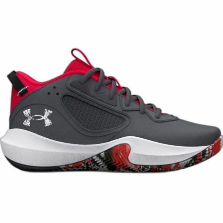 Chaussures de Basket-Ball pour Adultes Under Armour Gs Lockdown Gris