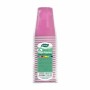 Set de vasos reutilizables Algon Rosa 24 Unidades 250 ml (25 Piezas)