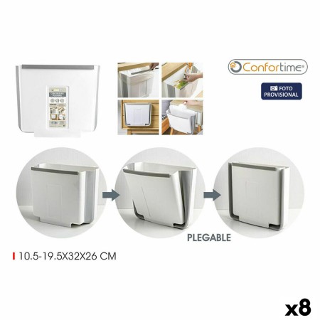 Cubo de basura Confortime Plegable (8 Unidades)