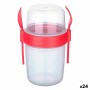 Portameriendas Titiz Cuchara Tenedor 650 ml 10 x 9 x 15 cm (24 Unidades)