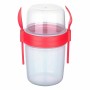 Portameriendas Titiz Cuchara Tenedor 650 ml 10 x 9 x 15 cm (24 Unidades)