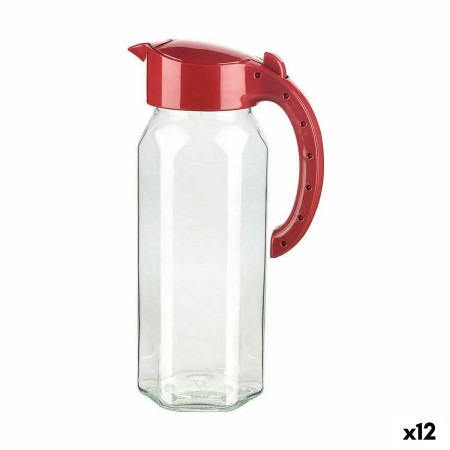 Carafe avec Couvercle et Doseur Titiz verre 1,5 L (12 Unités)