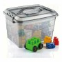 Boîte de rangement Confortime Tetris Gris Plastique 14 L (12 Unités)