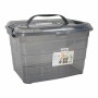 Boîte de rangement Confortime Tetris Gris Plastique 14 L (12 Unités)