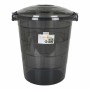Seau Confortime Tetris Gris foncé Plastique 45 L (6 Unités)