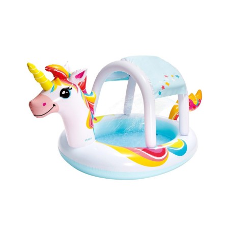 Pataugeoire gonflable pour enfants Intex Licorne 130 L (254 x 132 x 109 cm)