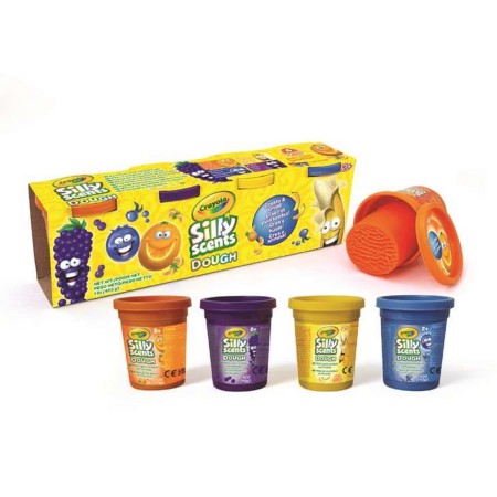 Pâte à modeler en argile Crayola Silly Scents 4 Pièces