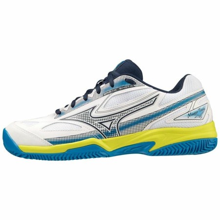 Chaussures de Padel pour Adultes Mizuno Break Shot 4 CC Blanc