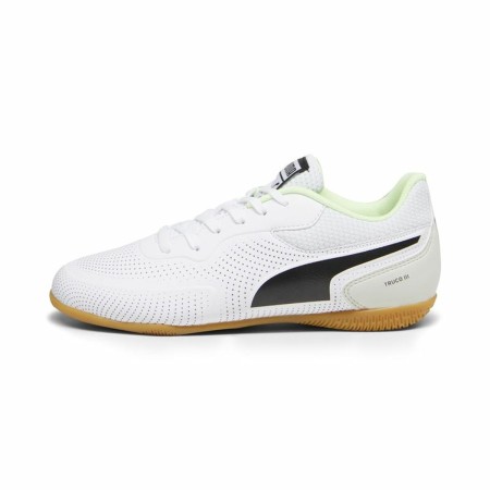 Botas de Fútbol para Niños Puma Truco III Blanco