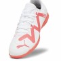 Chaussures de foot pour Enfants Puma Future Play It Blanc Rose