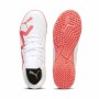 Chaussures de foot pour Enfants Puma Future Play It Blanc Rose