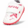 Botas de Fútbol para Niños Puma Future Play TT V Blanco Fucsia