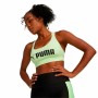 Soutien-gorge de Sport Puma Mid Impact fit Vert citron Jaune