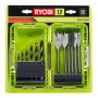 Ensemble de forets Ryobi Bois 12 Pièces