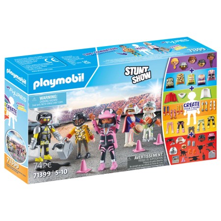 Playset Playmobil 71399 Stunt Show 74 Pièces