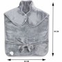 Manta Eléctrica Individual DOMO DO636K Cuello Espalda Gris