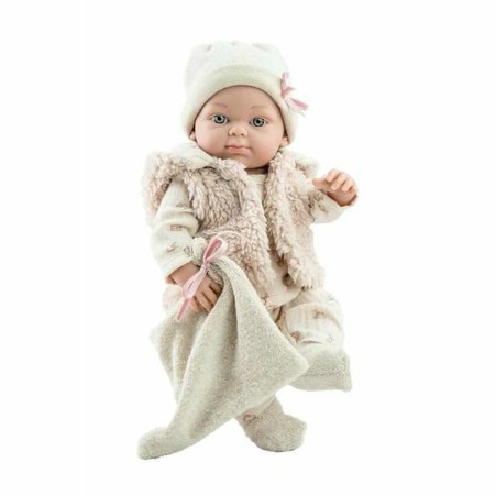 Bébé poupée Paola Reina Minipikolina 32 cm Gilet Couverture