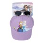 Set de gorra y gafas de sol Frozen 2 Piezas Rosa (54 cm)