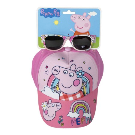 Ensemble casquette et lunettes de soleil Peppa Pig 2 Pièces Rose (51 cm)