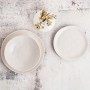 Assiette creuse Bidasoa Cosmos Blanc Céramique Ø 22 cm (12 Unités)