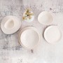 Assiette creuse Bidasoa Cosmos Blanc Céramique Ø 22 cm (12 Unités)