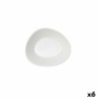 Bol Bidasoa Cosmos Blanc Céramique 12 cm (6 Unités)