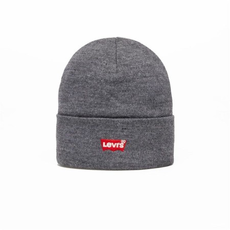 Gorro Deportivo Levi's Batwing Embroidered Beanie Gris oscuro