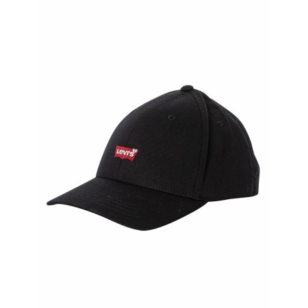 Casquette de Sport Levi's Housemark Flexfit Noir Taille unique