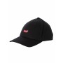 Gorra Deportiva Levi's Housemark Flexfit Negro Talla única