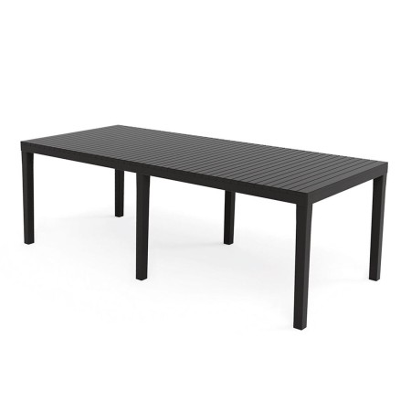 Mesa de Comedor IPAE Progarden Indo ind012an Extensible Antracita 220 x 90 x 72 cm