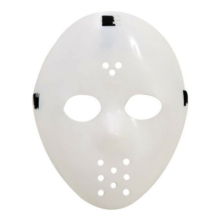 Masque My Other Me PVC Assassin Blanc Taille unique