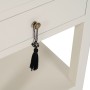 Mesita de Noche ORIENT Blanco Madera de abeto Madera MDF 45 x 30 x 66 cm