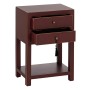Table de Nuit ORIENT Couleur brique Bois d'épicéa Bois MDF 45 x 30 x 66 cm