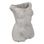 Macetero Gris Cemento Busto 19 x 13,5 x 27 cm