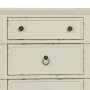 Table de Nuit Blanc Bois d'épicéa DMF 51 x 32 x 66 cm
