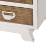 Cajonera Blanco Beige Hierro Madera de abeto 94 x 35 x 108 cm