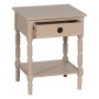 Table de Nuit Blanc 48 x 40 x 61 cm