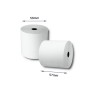 Rollo Papel Térmico Qoltec 51897 10 Unidades Blanco 57 mm 40 m